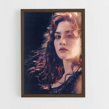 ap-rose dewitt bukater-3 cadre Bois foncé
