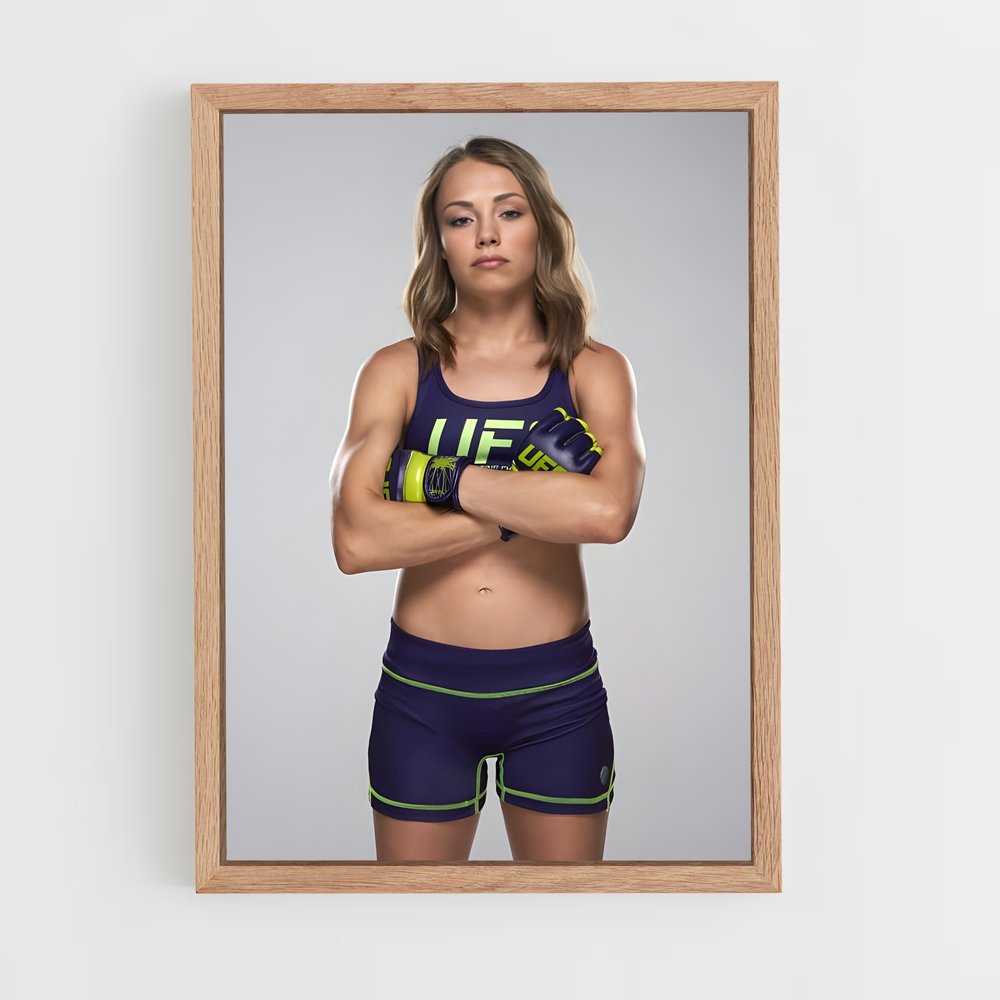 ap-rose namajunas-2 cadre Bois clair