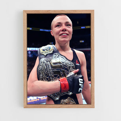ap-rose namajunas-3 cadre Bois clair