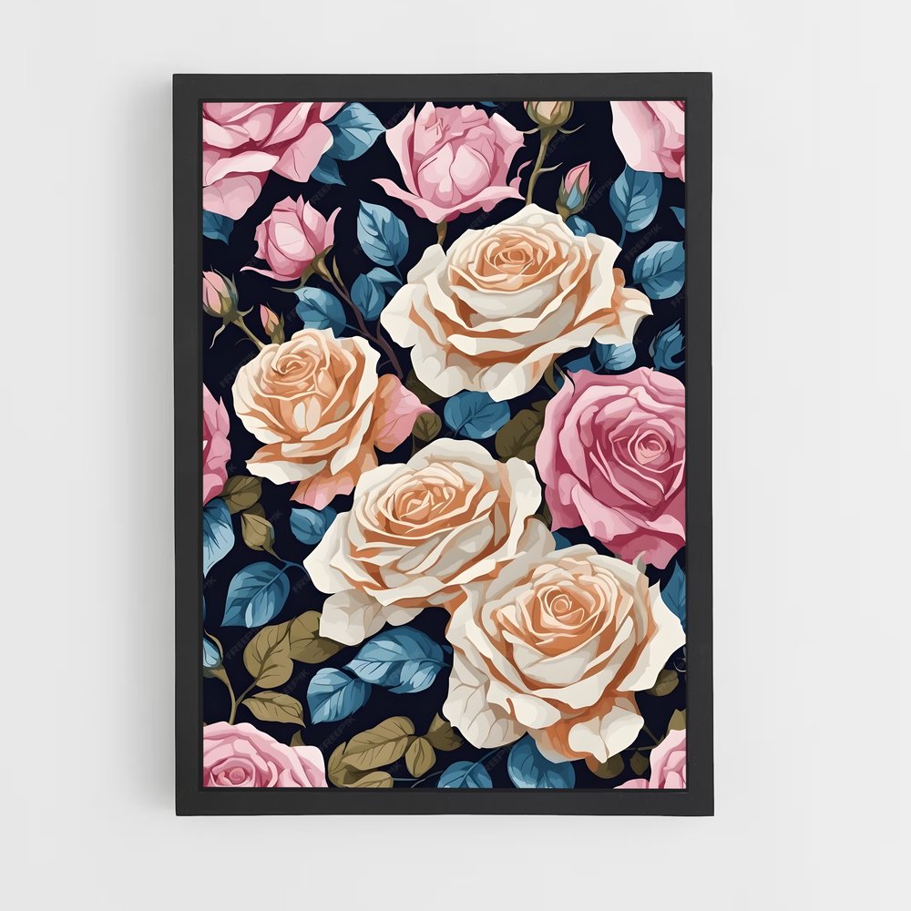 ap-rose patterns-11 cadre Noir