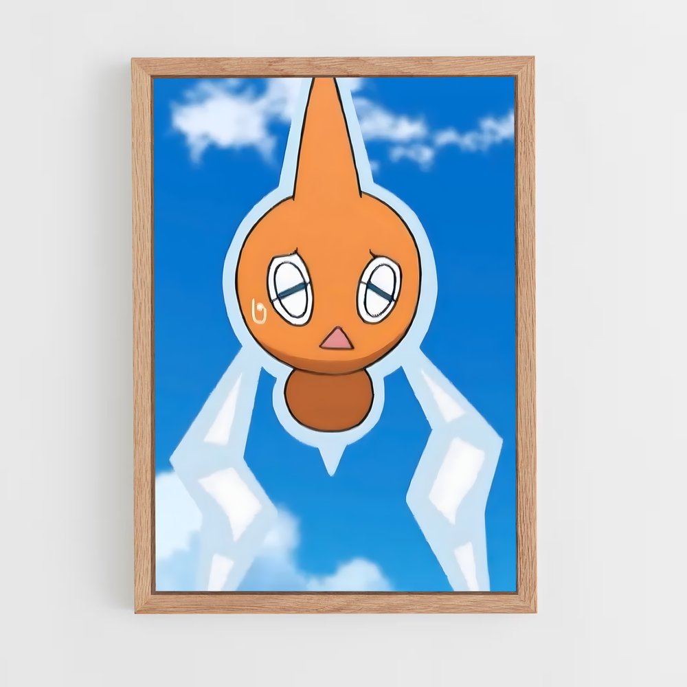 ap-rotom-3 cadre Bois clair