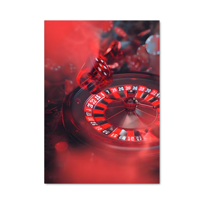 Poster Roulette 100