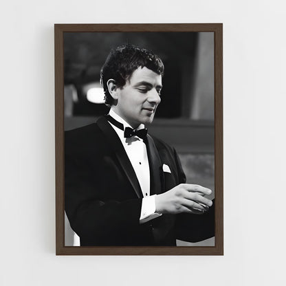 ap-rowan atkinson-2 cadre Bois foncé