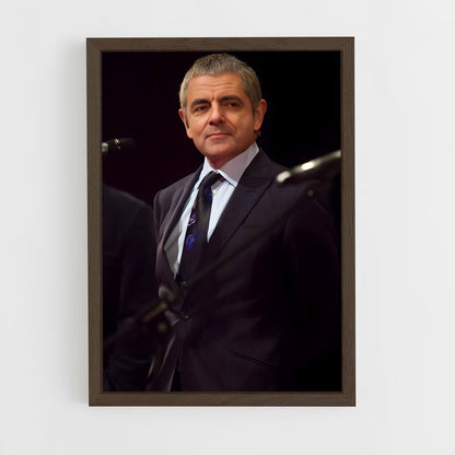ap-rowan atkinson-4 cadre Bois foncé