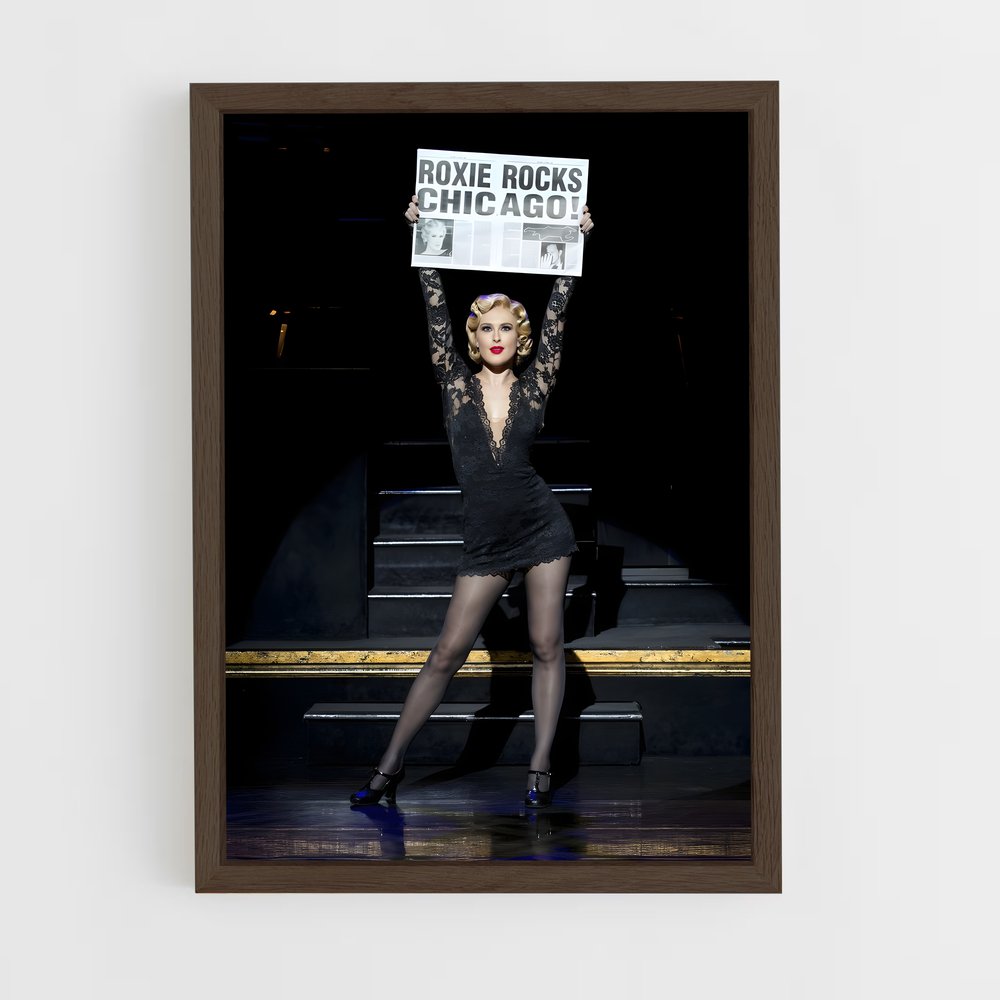 ap-roxie hart-1 cadre Bois foncé