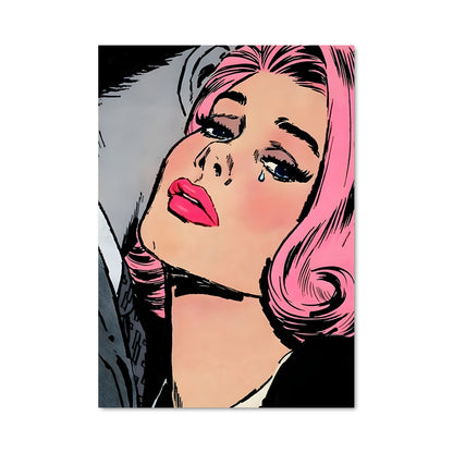 Poster Femme Pop Art