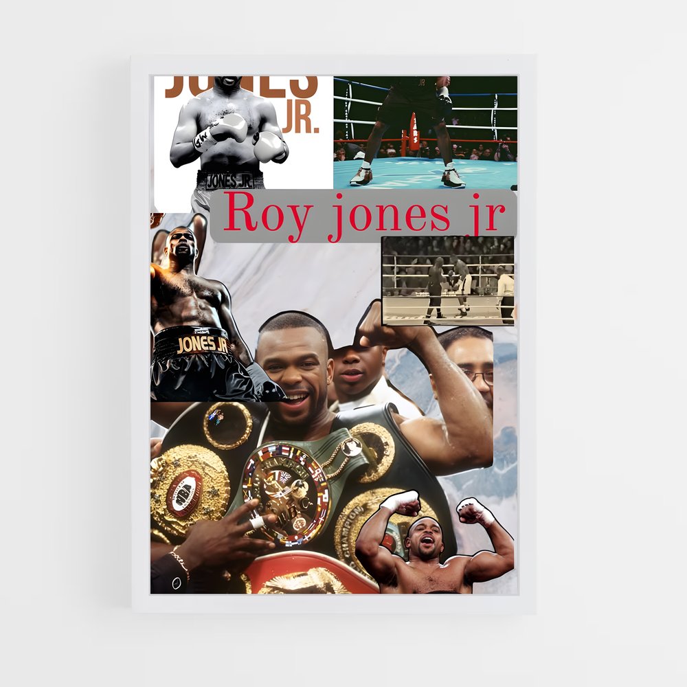 ap-roy jones jr-1 cadre Blanc