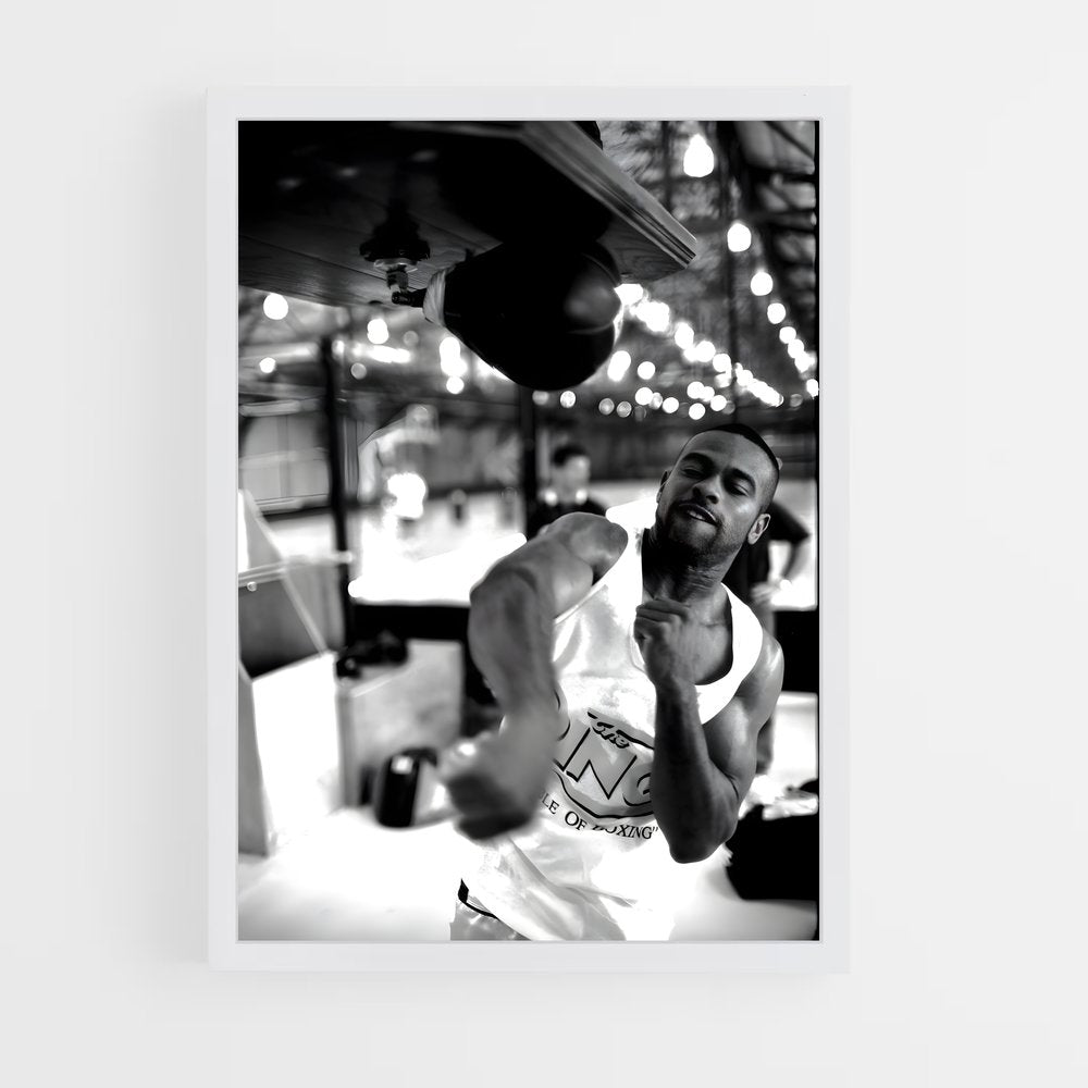 ap-roy jones jr-4 cadre Blanc