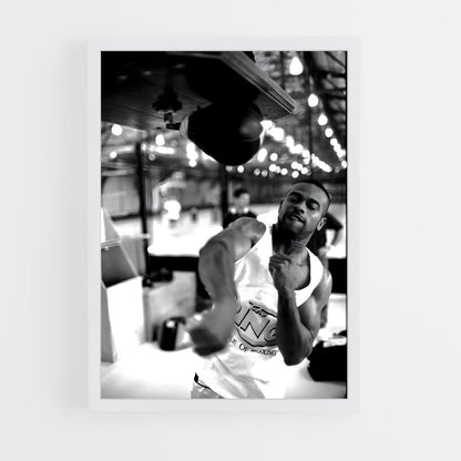 ap-roy jones jr-4 cadre Blanc