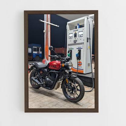 ap-royal enfield-11 cadre Bois foncé