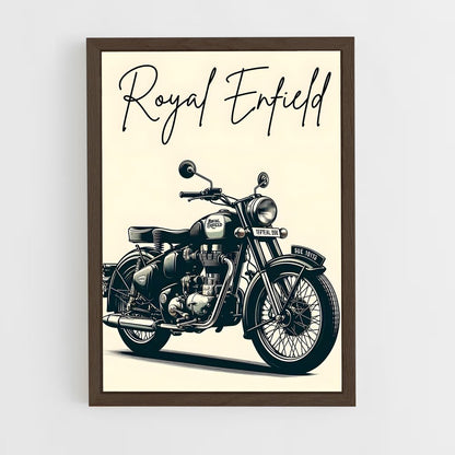 ap-royal enfield-3 cadre Bois foncé