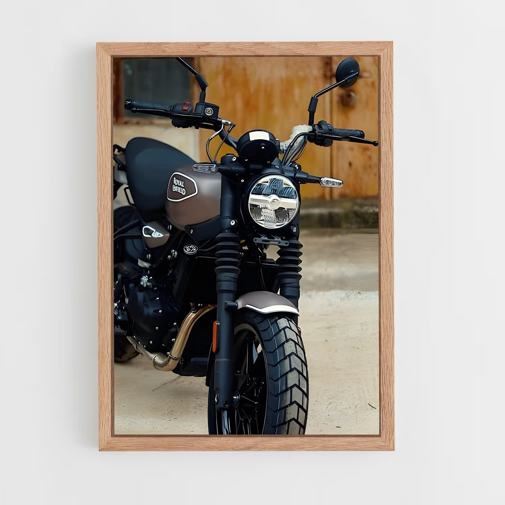 ap-royal enfield-8 cadre Bois clair