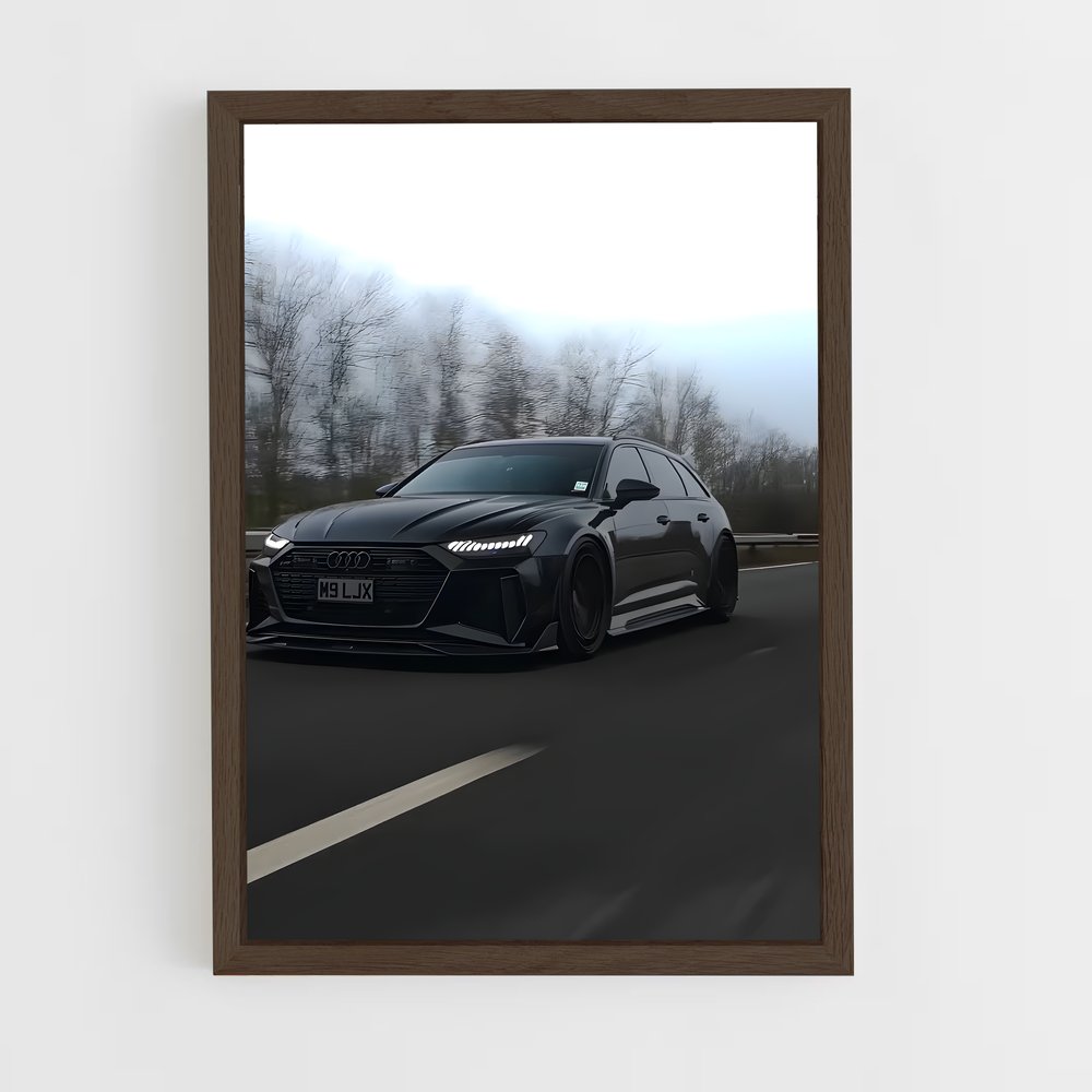 ap-rs6-1 cadre Bois foncé