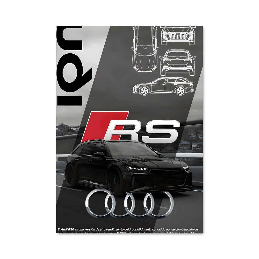 Poster Audi Nouvelle Génération