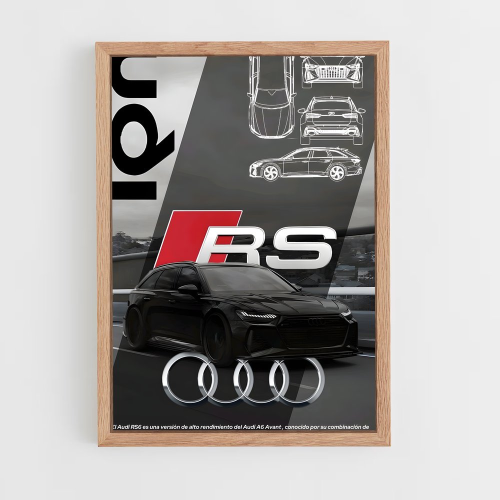 ap-rs6 c5-1 cadre Bois clair