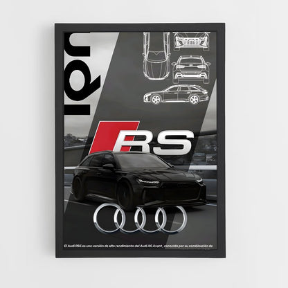 ap-rs6 c5-1 cadre Noir