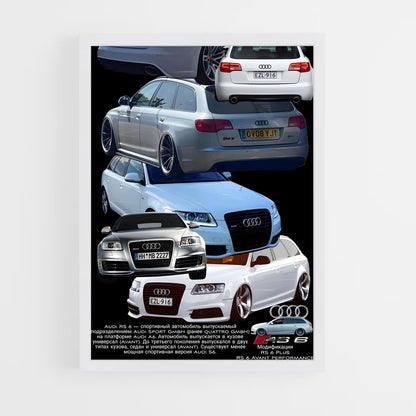 ap-rs6 c6-2 cadre Blanc