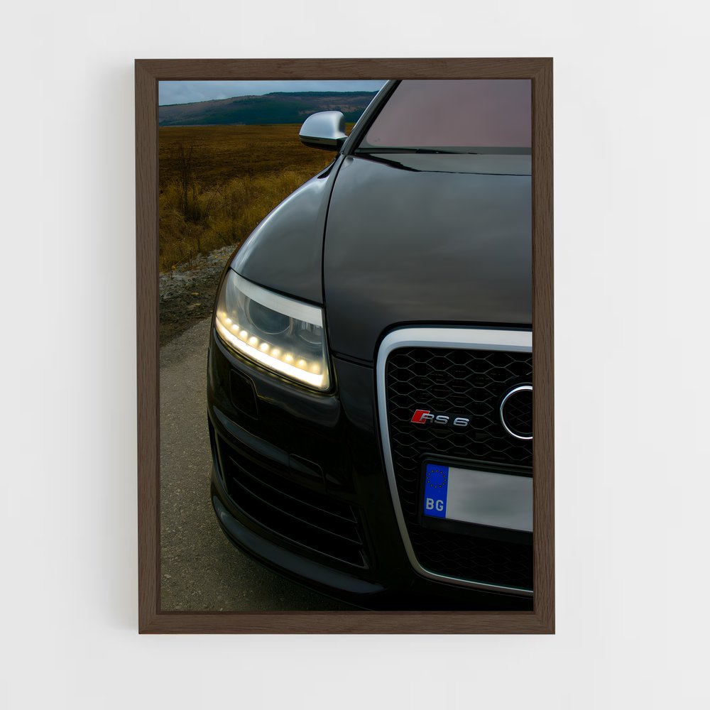 ap-rs6 c6-3 cadre Bois foncé
