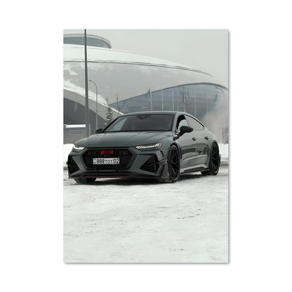 Poster Audi Hivernale