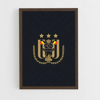 ap-rsc anderlecht-9 cadre Bois foncé
