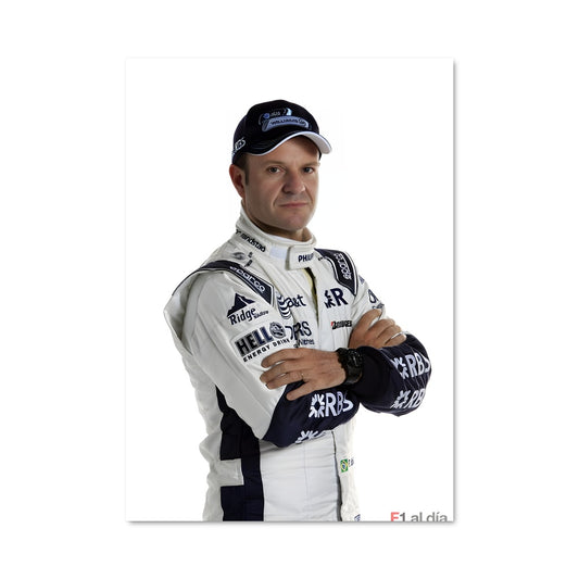 Poster Barrichello en Action