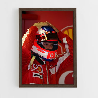 ap-rubens barrichello-2 cadre Bois foncé