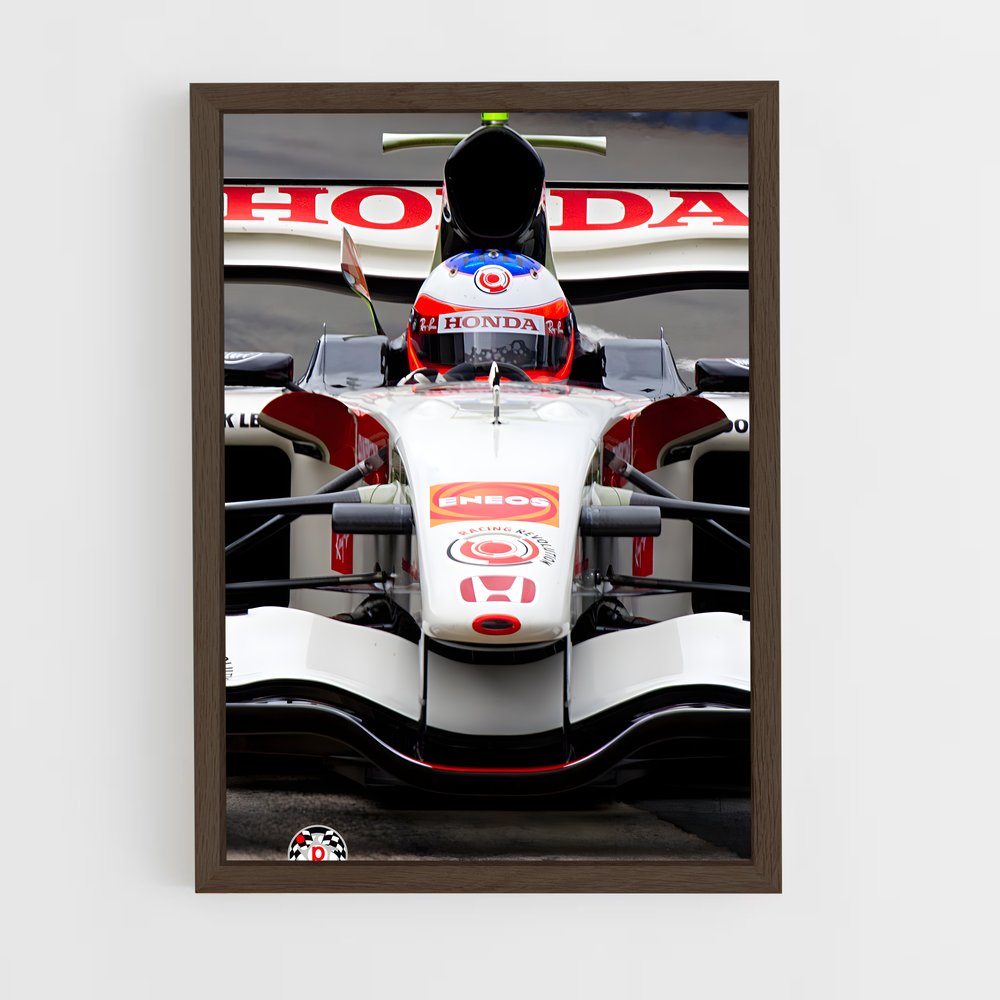 ap-rubens barrichello-3 cadre Bois foncé