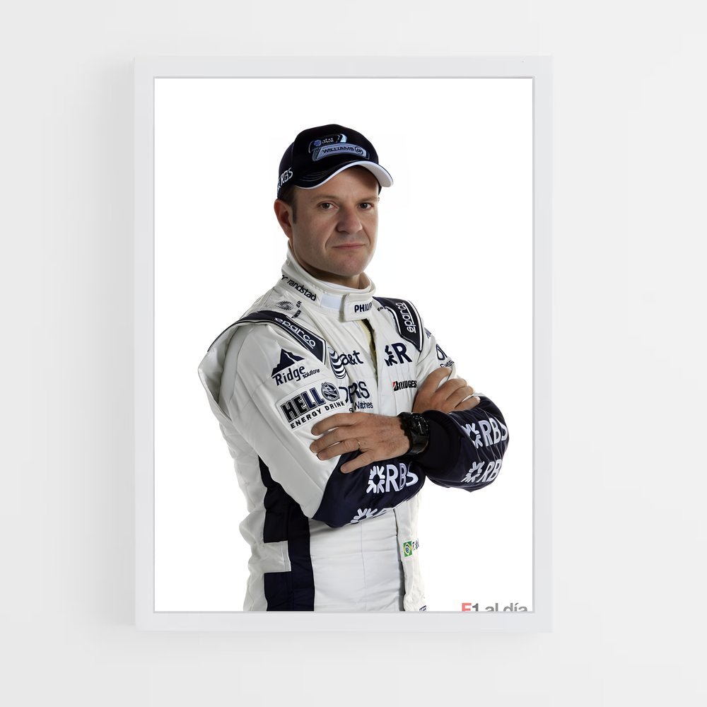ap-rubens barrichello-6 cadre Blanc
