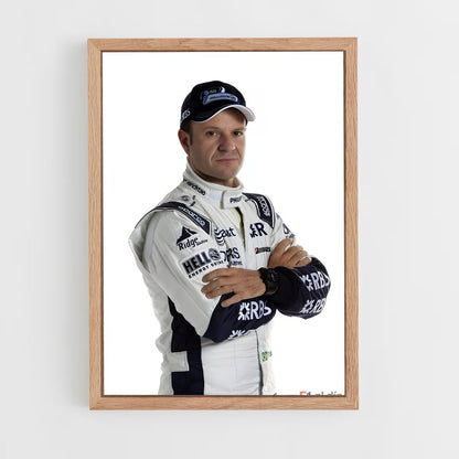 ap-rubens barrichello-6 cadre Bois clair