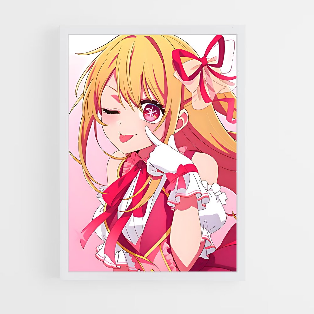 ap-ruby hoshino-4 cadre Blanc