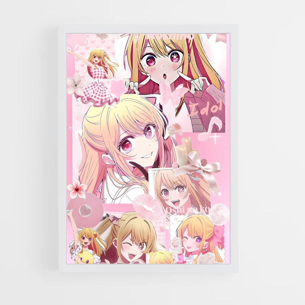 ap-ruby hoshino-6 cadre Blanc