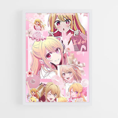 ap-ruby hoshino-6 cadre Blanc