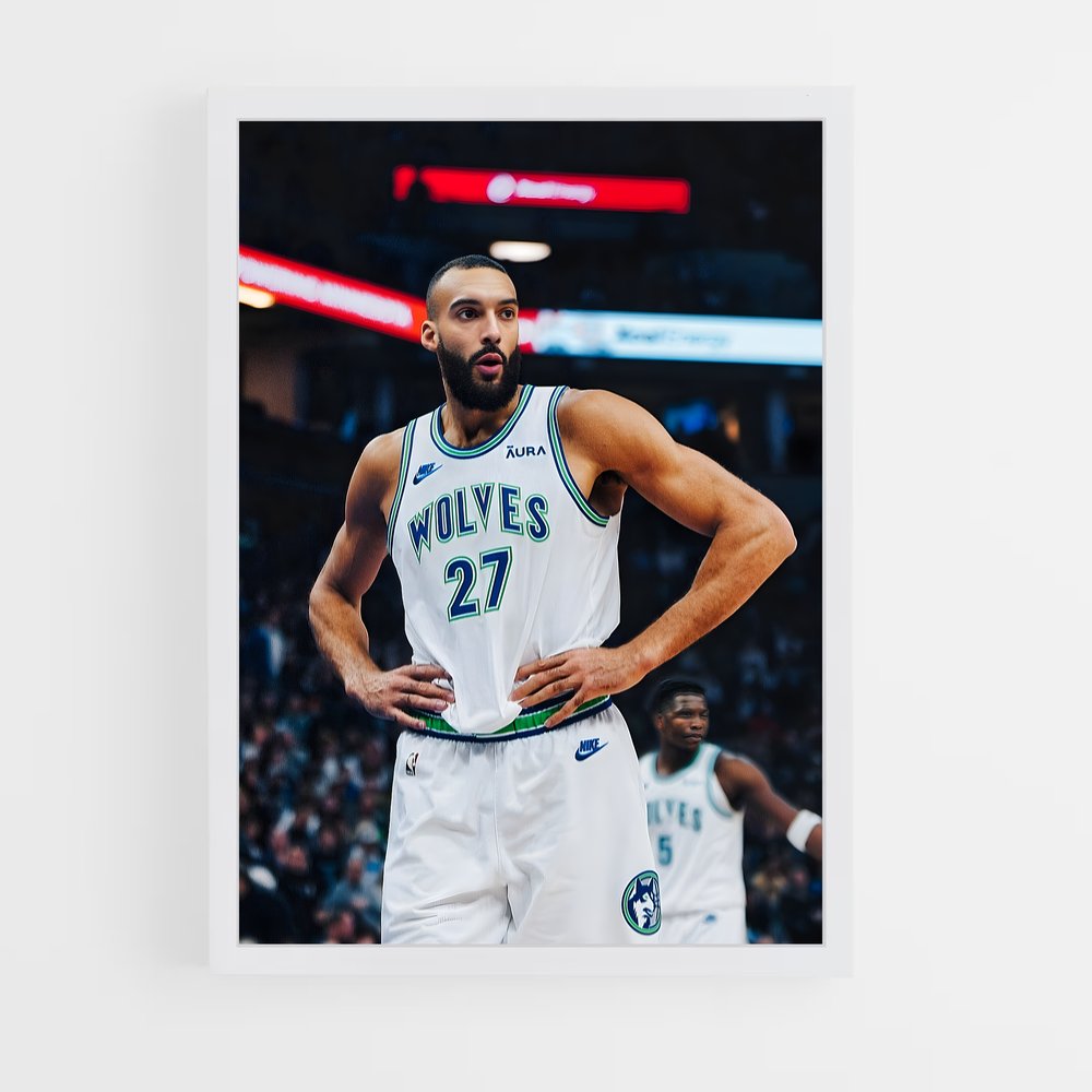ap-rudy gobert-1 cadre Blanc