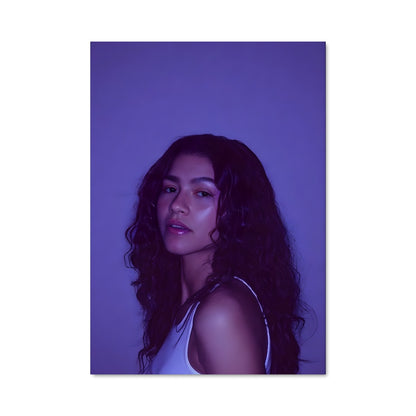Poster Cheveux Sauvages
