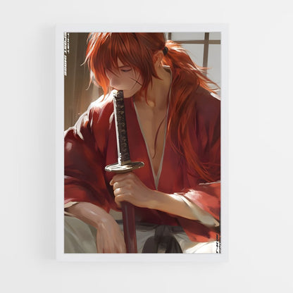 ap-rurouni kenshin-3 cadre Blanc