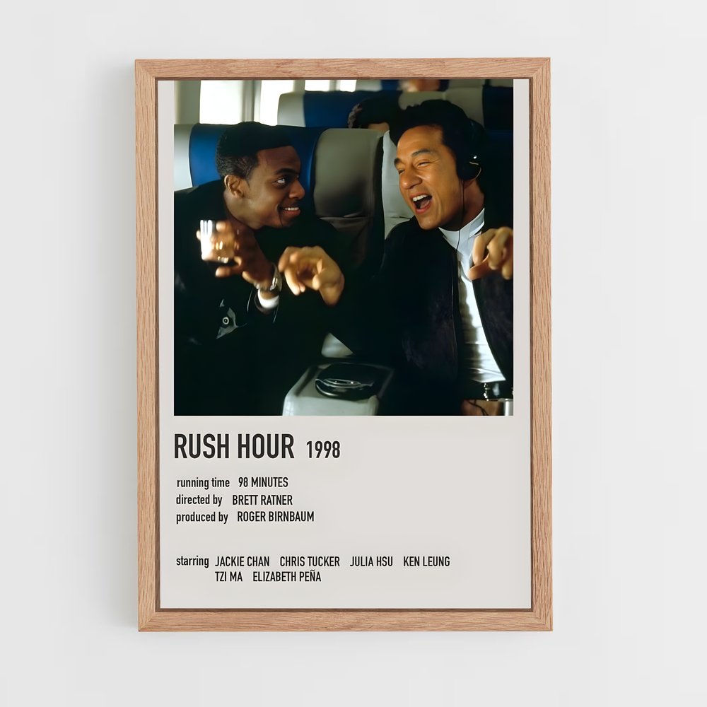 ap-rush hour-3 cadre Bois clair