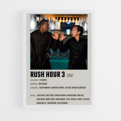 ap-rush hour-4 cadre Blanc