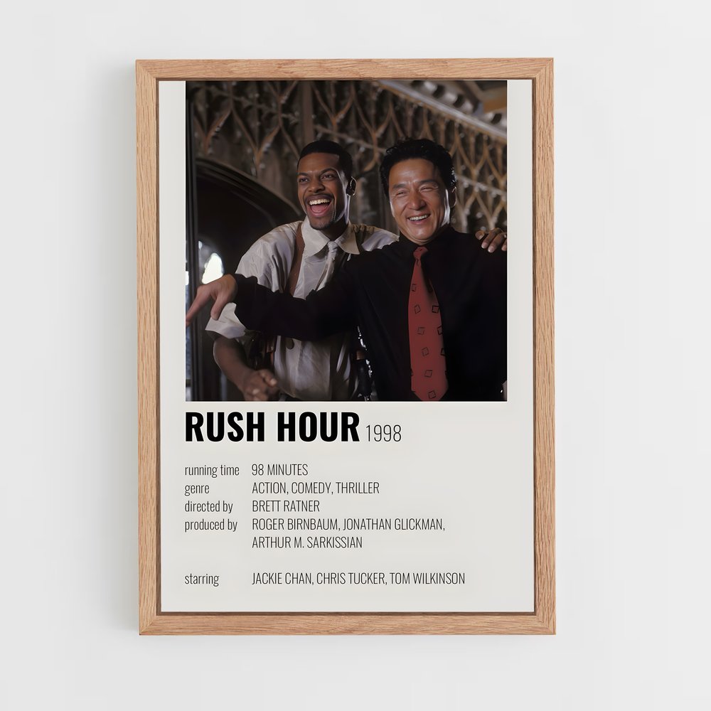 ap-rush hour-7 cadre Bois clair