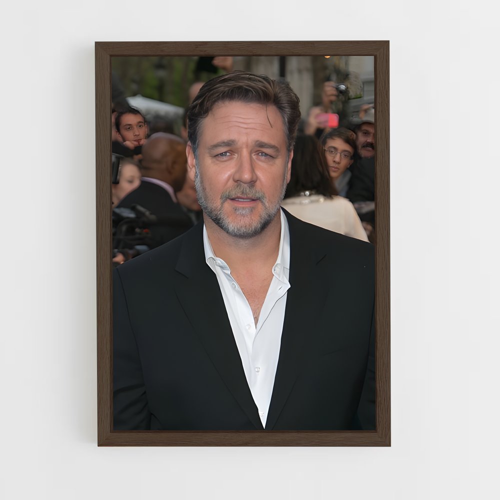 ap-russell crowe-1 cadre Bois foncé