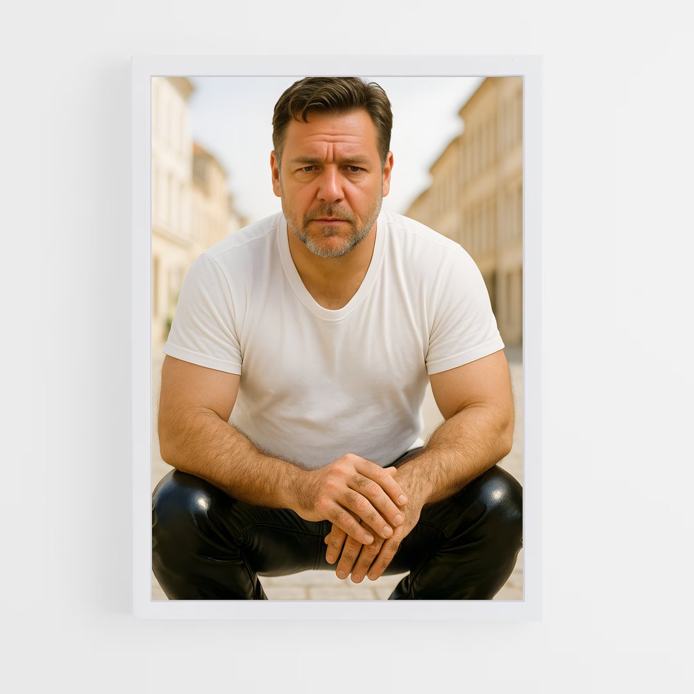 ap-russell crowe-7 cadre Blanc