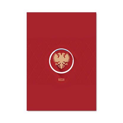 Poster Équipe de Russie en Action