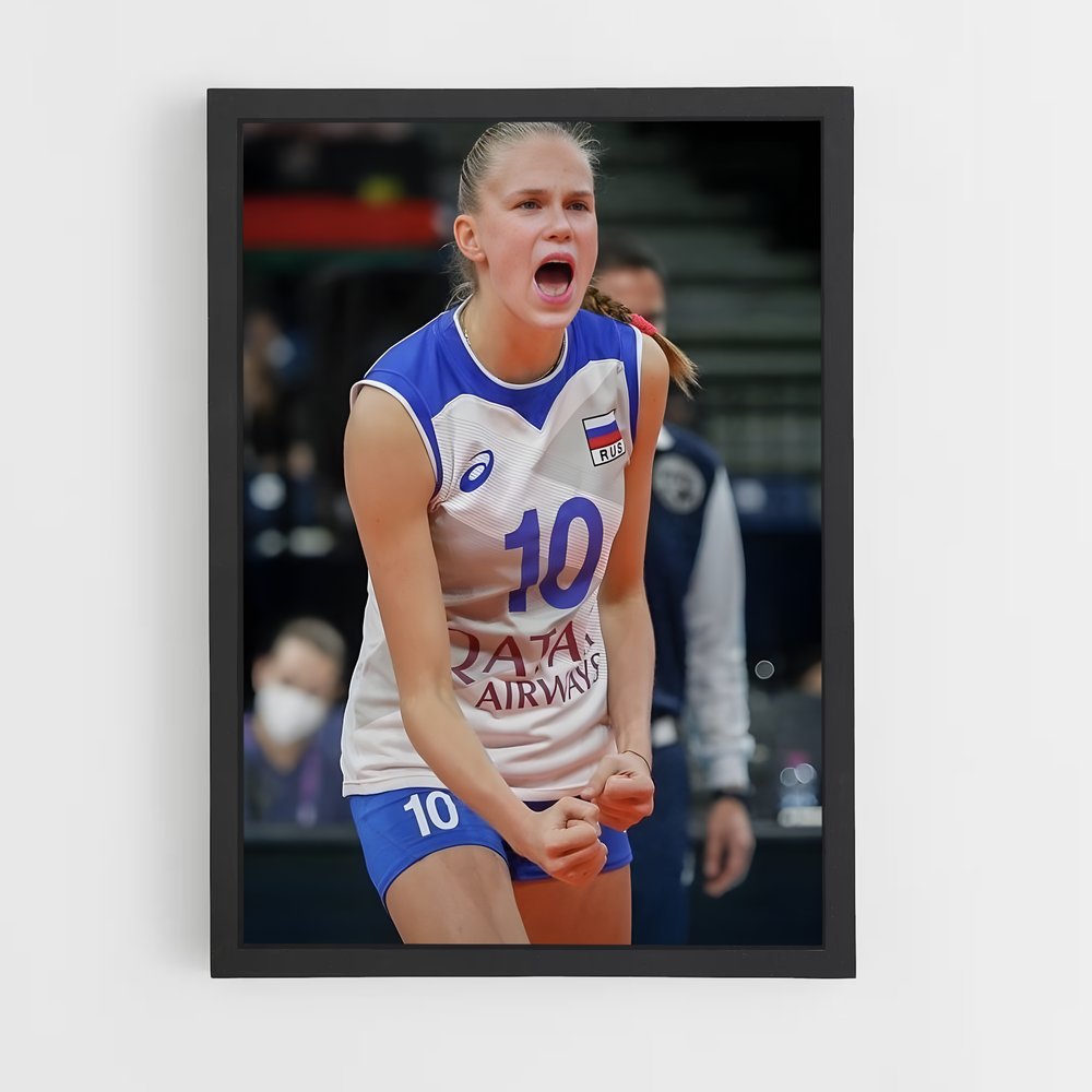 ap-russia national volleyball team-1 cadre Noir