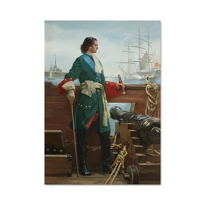 Poster Le Capitaine en Vert