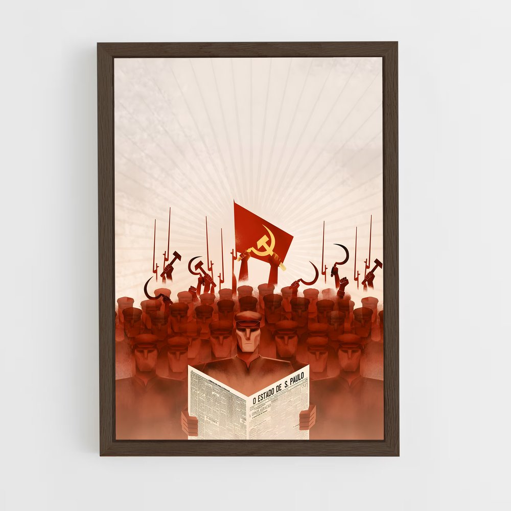 ap-russian revolution-5 cadre Bois foncé