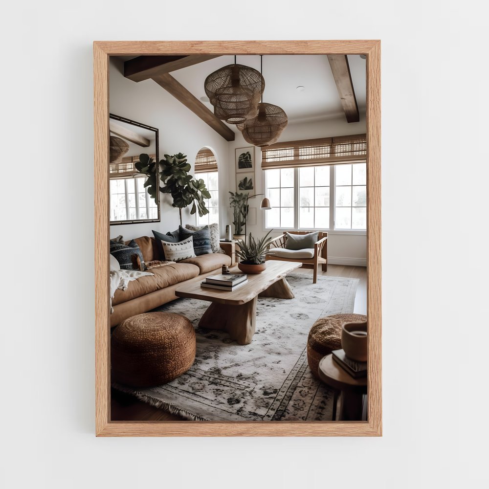 ap-rustic-14 cadre Bois clair