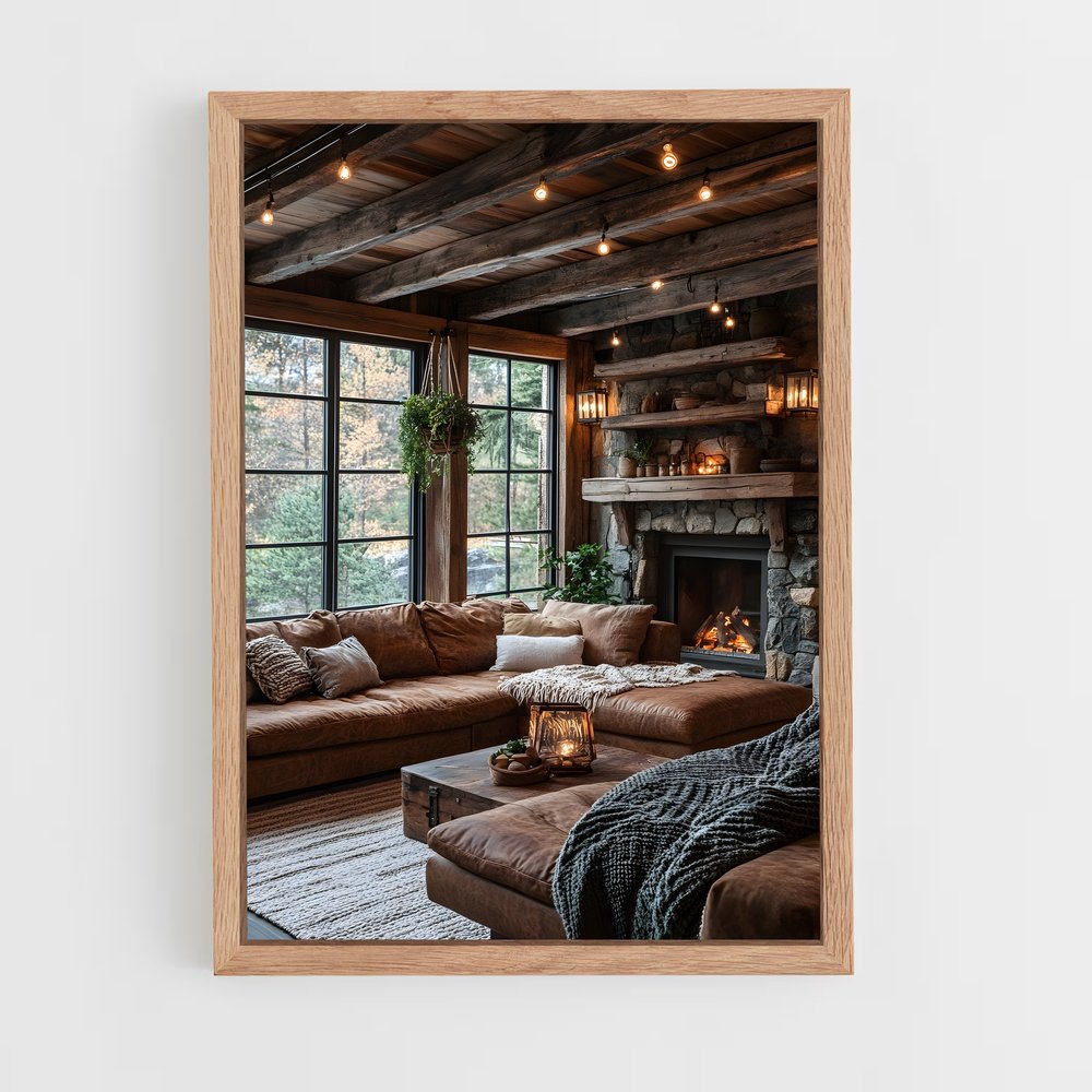 ap-rustic-16 cadre Bois clair