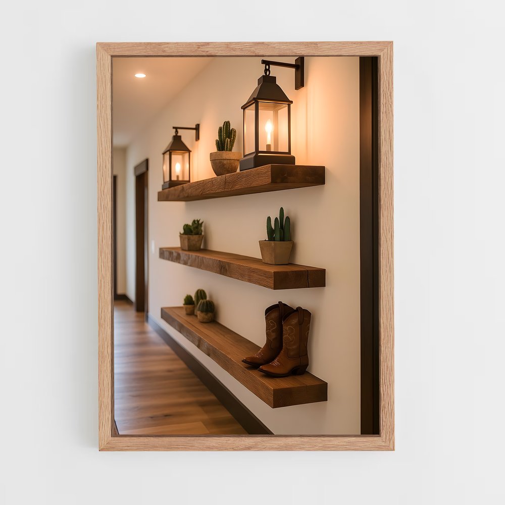 ap-rustic-18 cadre Bois clair