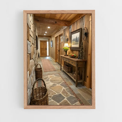ap-rustic-22 cadre Bois clair