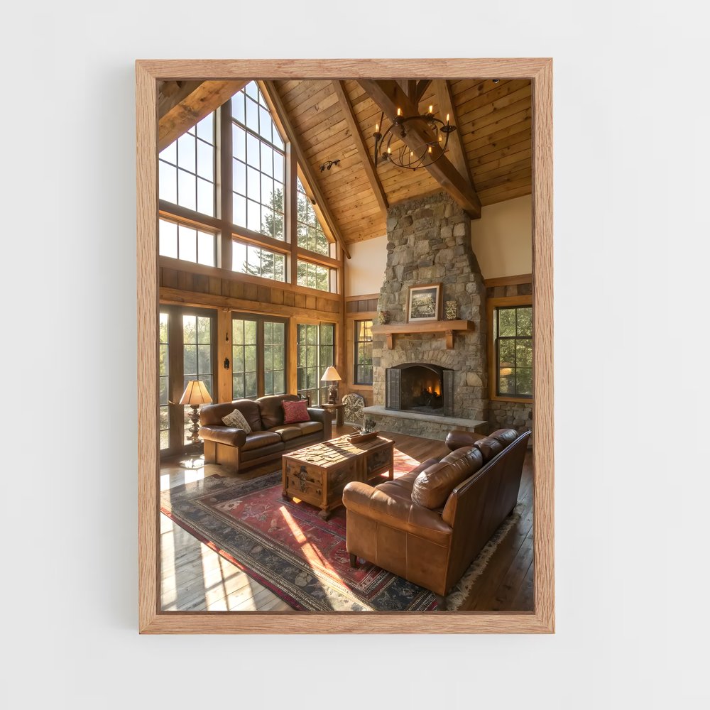 ap-rustic-6 cadre Bois clair