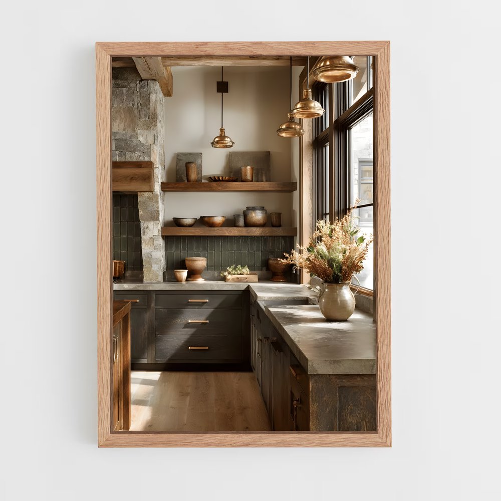 ap-rustic-8 cadre Bois clair